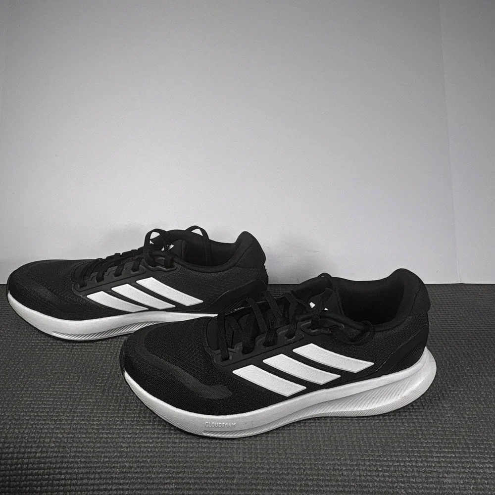 Adidas Runfalcon 5 Athletic Shoes Womens Size 10 Black Running IH7759 Walking